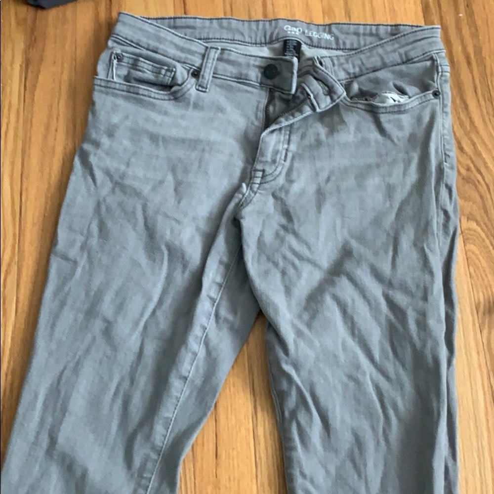 Grey jeans